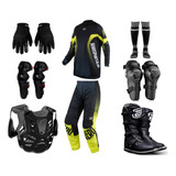 Kit Equipamento Trilha Motocross