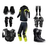 Kit Equipamento Trilha Motocross