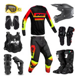 Kit Equipamento Trilha Motocross