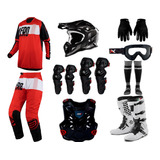 Kit Equipamento Trilha Motocross