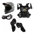 Kit Equipamento Trilha Motocross De Criança Modelo Infantil