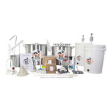 Kit Equipamentos Completo Fabricação Cerveja Artesanal 40l