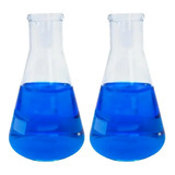 Kit Erlenmeyer Graduado Vidro Boro 3 3 B e  250ml E 500ml