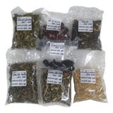 Kit Ervas Chá 30 G Cada Erva Java Hibisco Garcinia D Leão