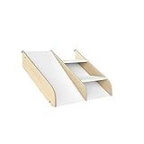 Kit Escadinha Com Mini Escorregador II Branco Natural Casatema