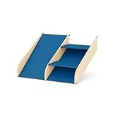 Kit Escadinha Com Mini Escorregador Ii Garden Casatema Azul Natural