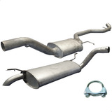 Kit Escapamento Abafador Silencioso Ecosport 4x4 2 0 03 12
