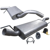 Kit Escapamento Abafador Silencioso Golf Glx Gti 2 0 95 96