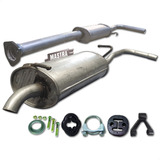 Kit Escapamento Abafador Traseiro Gol 1 0 8v 99 05 Álcool