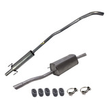 Kit Escapamento Corsa 1 0 Sedan 2002 A 2006 Maxx Joy Premium