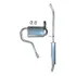 Kit Escapamento Duster 4x4 2 0 2011   