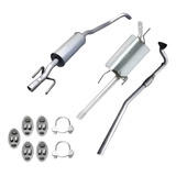 Kit Escapamento Silencioso Corsa