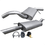 Kit Escapamento Silencioso Traseiro Golf Glx Gti 2 0 95 96
