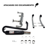 Kit Escapamento Turbo Esportivo Fusca Kombi Puma Brasilia