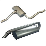 Kit Escape Abafador + Traseiro Marea Weekend 1.8 16v 99 07