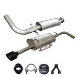 Kit Escape Abafador Traseiro Parati G3 1 0 16v Turbo 99 01