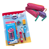 Kit Escolar Infantil Leo
