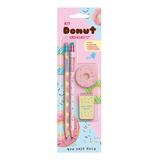 Kit Escolar Infantil Leo E Leo Donut 4 Peças