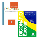 Kit Escolar Lingua Portuguesa Dicionário