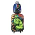 Kit Escolar Mochilete Com Lancheira Hulk  Maxtoy Lançamento