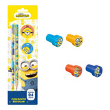 Kit Escolar Personalizado Dos Minions C 6 Itens