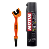 Kit Escova C4 Chain Clean Motul Lubrificante Corrente Bh13