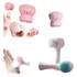 Kit Escova De Limpeza Facial 2 Em 1   Esponja Polvo Massagem