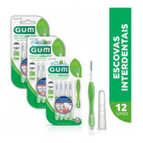 Kit Escova Interdental Gum Proxabrush Fino