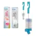 Kit Escova Para Mamadeira Limpador Com Esponja Limpeza Buba