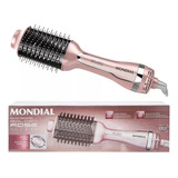 Kit Escova Secadora Alisa Mondial 1200w Es02 E Prancha P14