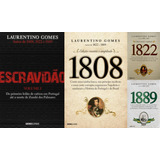 Kit Escravidão 1808 1822 1889 História Do Brasil 4 Livros 