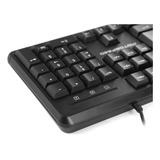 Kit Escritório Teclado E Mouse Motospeed S102 Abnt2 Preto
