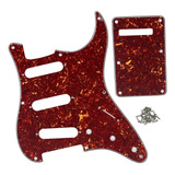 Kit Escudo Guitarra Stratocaster Sss Model Fender 3 Camadas