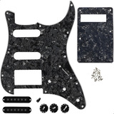 Kit Escudo Perolado Hss Ssh 3 Camadas Guitarra Stratocaster