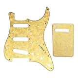 Kit Escudo Stratocaster Sss Padrão Guitarras Fender Completo