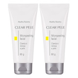Kit Esfoliante Facial Peeling Limpeza Renovação Da Pele