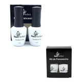 Kit Esmalte Em Gel Francesinha Nail Perfect Uv Led Unhas