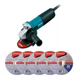Kit Esmerilhadeira Angular 4 1 2 110v 10 Discos Ct Makita