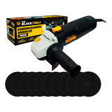 Kit Esmerilhadeira Angular 4 1 2 Pol 780w Discos Cor Preto Frequência 50 Hz 220v