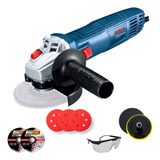 Kit Esmerilhadeira Lixadeira 670w Kit Disco Corte Desbaste