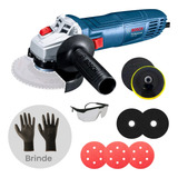 Kit Esmerilhadeira Lixadeira Bosch 670w Kit Discos