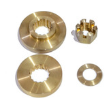 Kit Espaçador Porcas Hélice Motor Popa Yamaha 60 85 140 Hp