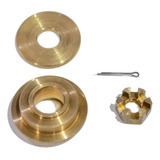 Kit Espaçador Yamaha 15 Hp Porcas Hélice Motor Popa