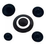 Kit Espalhadores Tampinhas Com Tripla Chama Cooktop Fischer