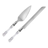 Kit Espatula E Faca Para Bolo Tortas E Paes Doces Salgados