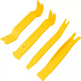 Kit Espatulas De Nylon Desmontar Painel Moldura Grampo Carro