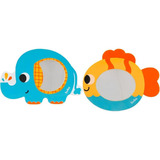 Kit Espelhinhos Brinquedo Para Hora Do Banho Bebê 16979 Buba