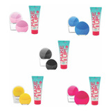 Kit Esponja Elétrica Facial Sabonete Pré Maquiagem