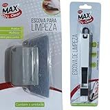 Kit Esponja Limpa Trilhos Canaletas De Portas Janelas Escova Com Pá Embutida Tipo Pincel Limpa Frestas Cantos Janelas Teclados Ferramentas THREE BROTHERS