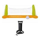 Kit Esporte Volei Inflável Praia Piscina Voleibol Infantil